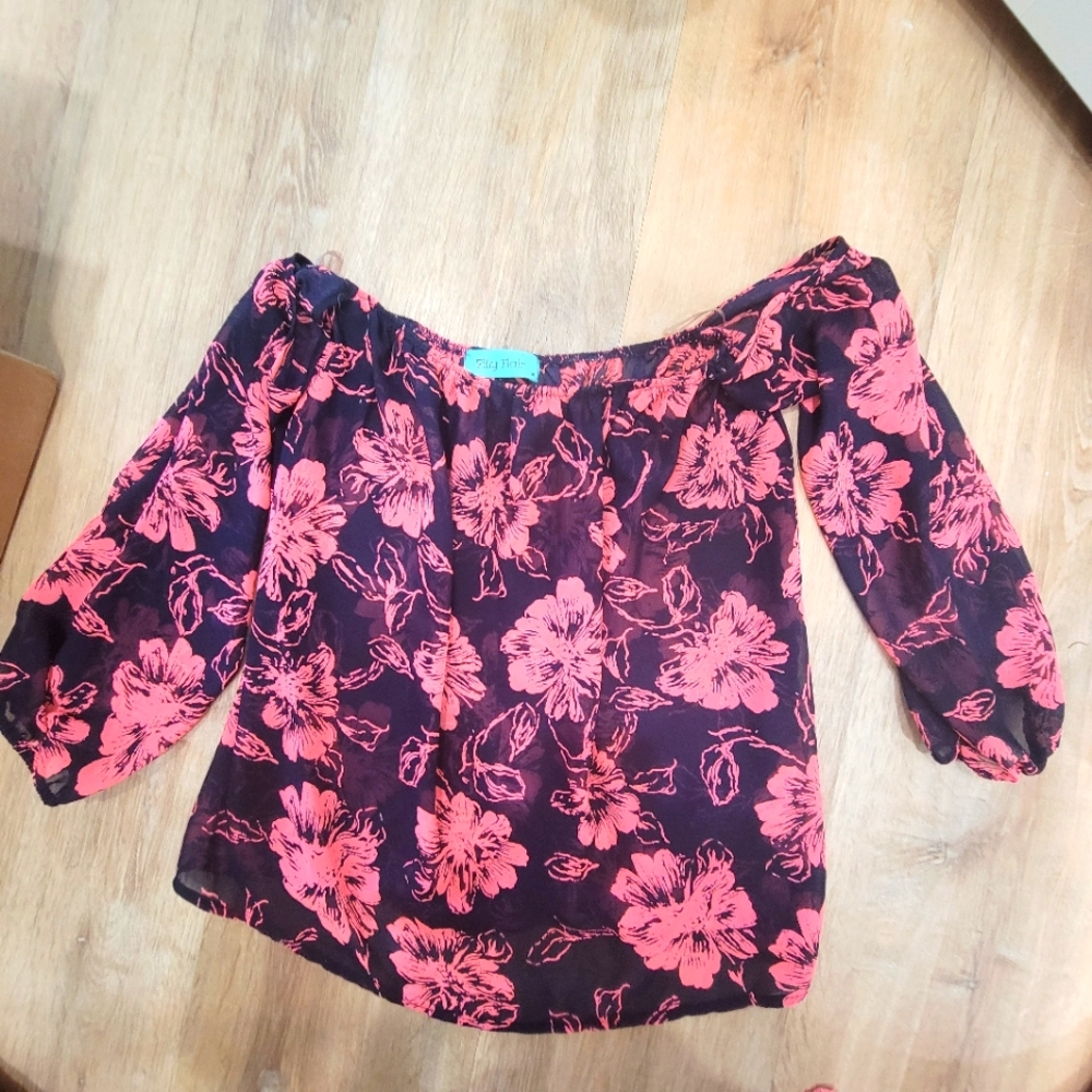 Filly Flair Off the Shoulder Top